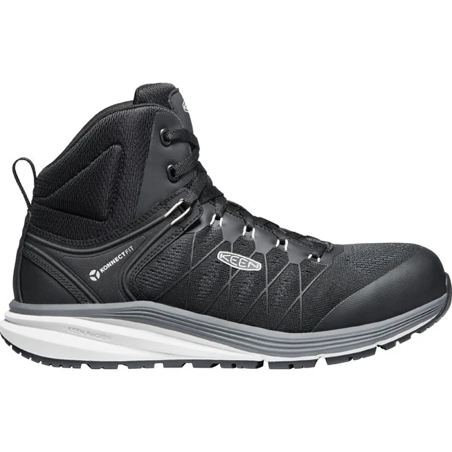 KEEN Utility® Vista Energy Mid Men's Carbon Fiber Toe Electrical Hazard Hi-Top Athletic Work Shoe - Image 3
