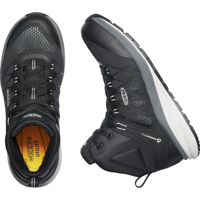 KEEN Utility® Vista Energy Mid Men's Carbon Fiber Toe Electrical Hazard Hi-Top Athletic Work Shoe - Image 5