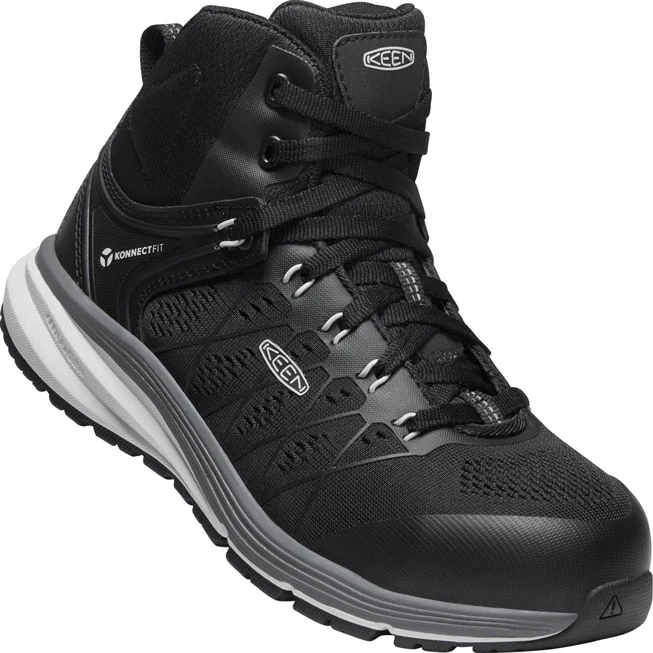 KEEN Utility® Vista Energy Mid Women's Carbon Fiber Toe Electrical Hazard Hi-Top Athletic Work Shoe