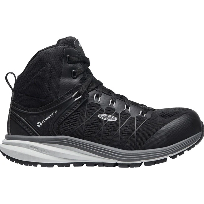 KEEN Utility® Vista Energy Mid Women's Carbon Fiber Toe Electrical Hazard Hi-Top Athletic Work Shoe - Image 3