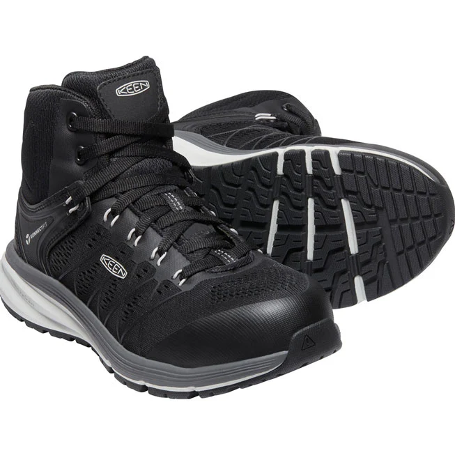 KEEN Utility® Vista Energy Mid Women's Carbon Fiber Toe Electrical Hazard Hi-Top Athletic Work Shoe - Image 4