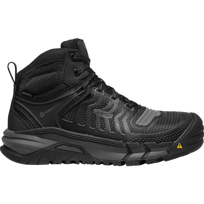 KEEN Utility Kansas City Mid Men's Carbon Fiber Toe Electrical Hazard Waterproof Hi-Top Athletic Work Shoe - Image 2