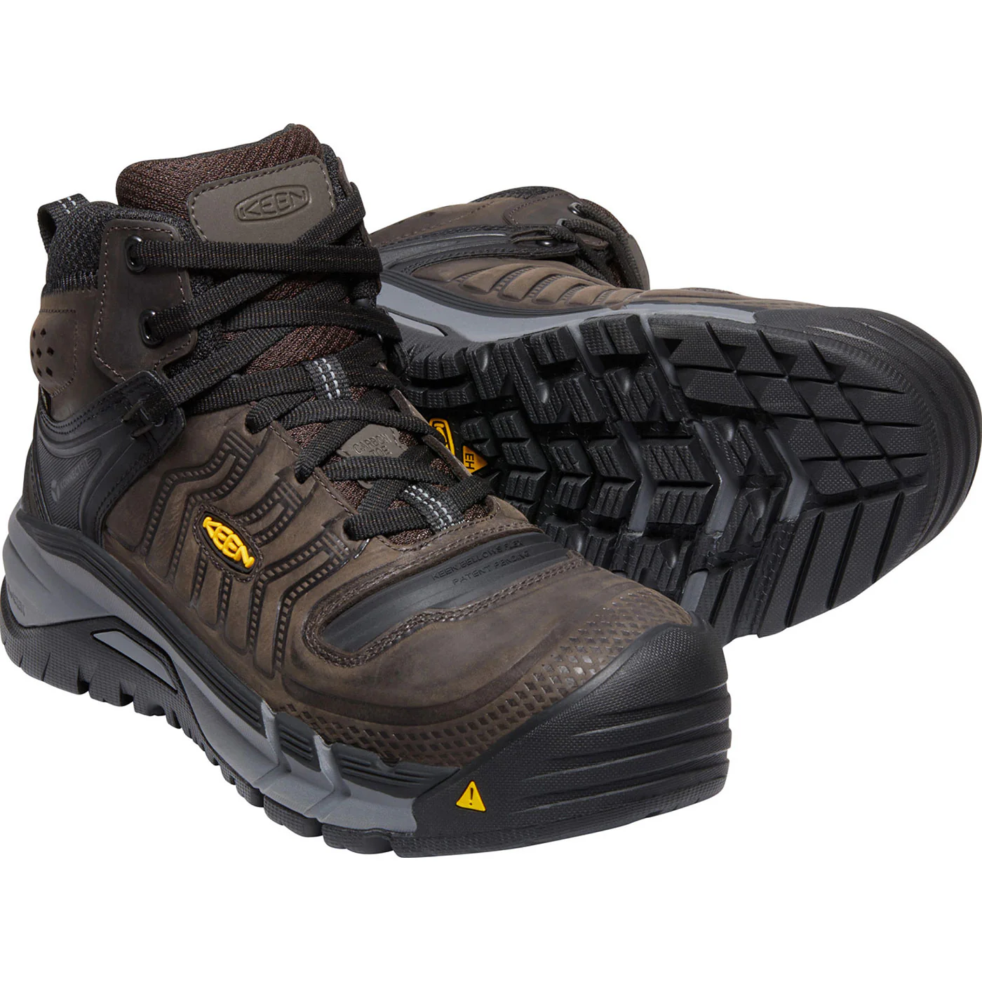 KEEN Utility Kansas City Mid Men's Carbon Fiber Toe Electrical Hazard Waterproof Hi-Top Athletic Work Shoe - Image 4