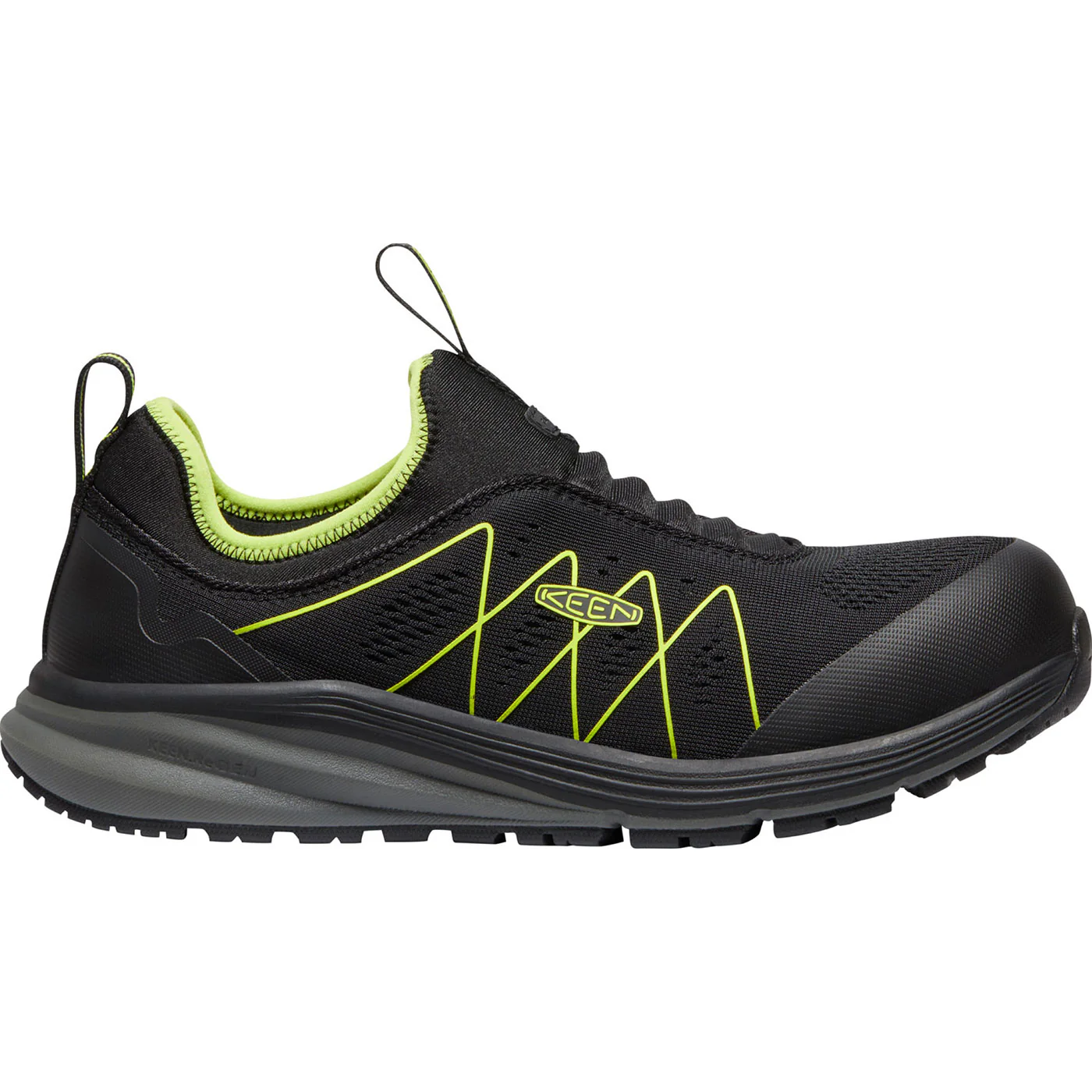 KEEN Utility® Vista Energy Shift Men's Carbon Fiber Toe Electrical Hazard Slip-On Athletic Work Shoe - Image 3
