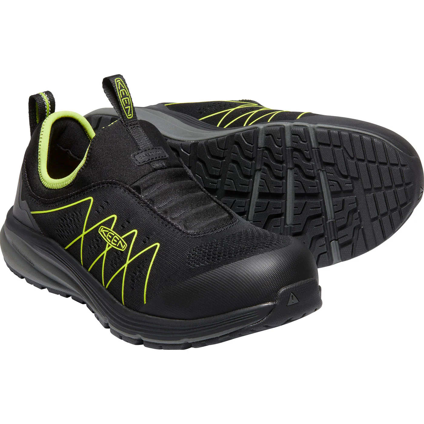 KEEN Utility® Vista Energy Shift Men's Carbon Fiber Toe Electrical Hazard Slip-On Athletic Work Shoe - Image 4