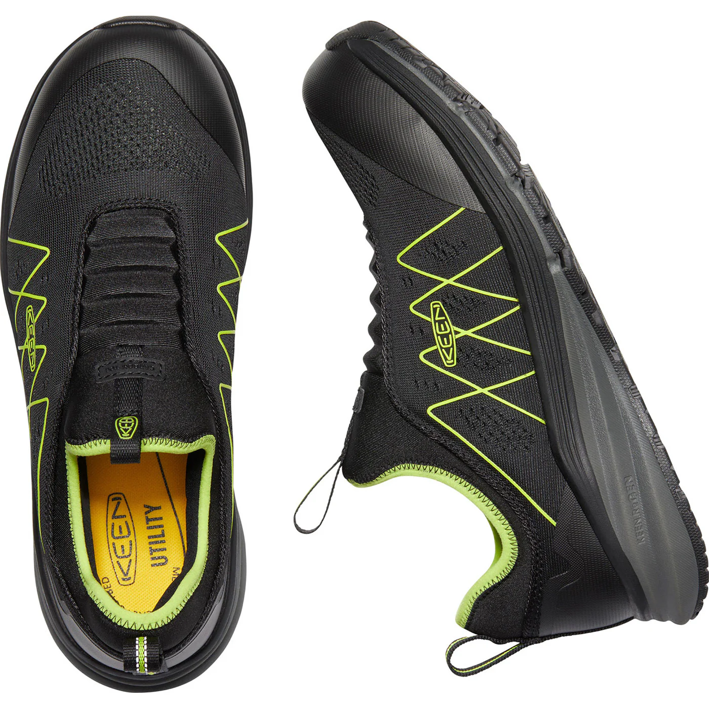 KEEN Utility® Vista Energy Shift Men's Carbon Fiber Toe Electrical Hazard Slip-On Athletic Work Shoe - Image 5