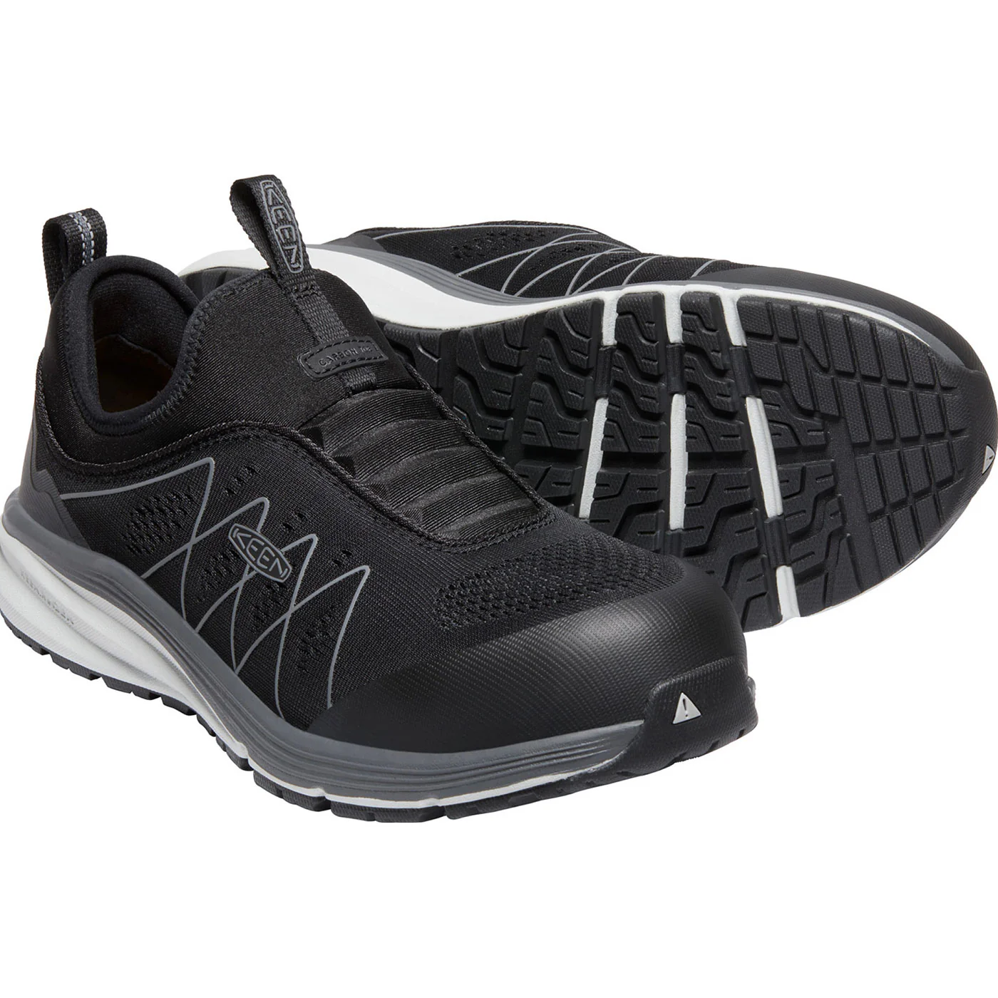 KEEN Utility® Vista Energy Shift Men's Carbon Fiber Toe Electrical Hazard Slip-On Athletic Work Shoe - Image 4