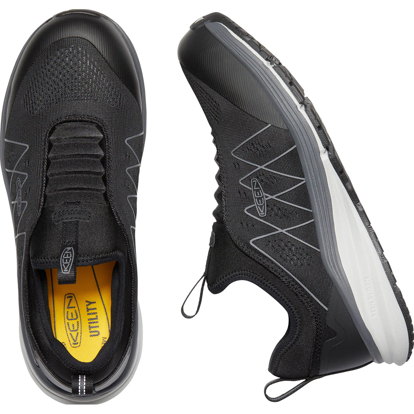 KEEN Utility® Vista Energy Shift Men's Carbon Fiber Toe Electrical Hazard Slip-On Athletic Work Shoe - Image 5