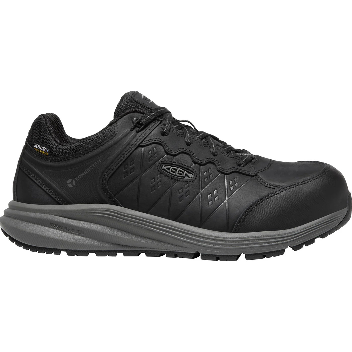 KEEN Utility® Vista Energy+ Men's Carbon Fiber Toe Waterproof Leather Work Shoe - Image 3