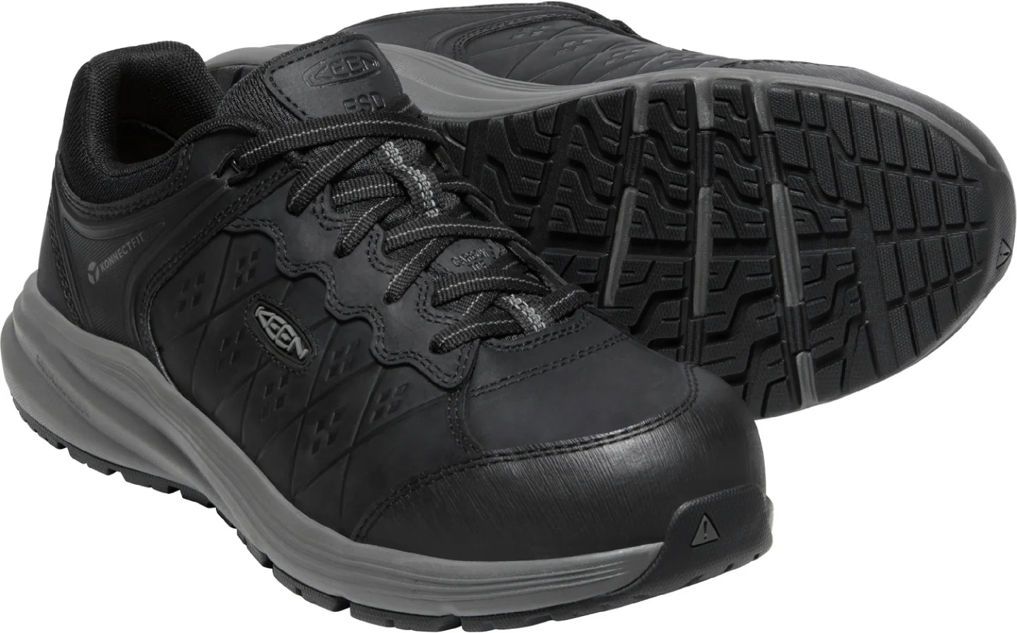 KEEN Utility® Vista Energy+ Shift Men's Carbon Fiber Toe Static-Dissipative Leather Work Shoe - Image 4