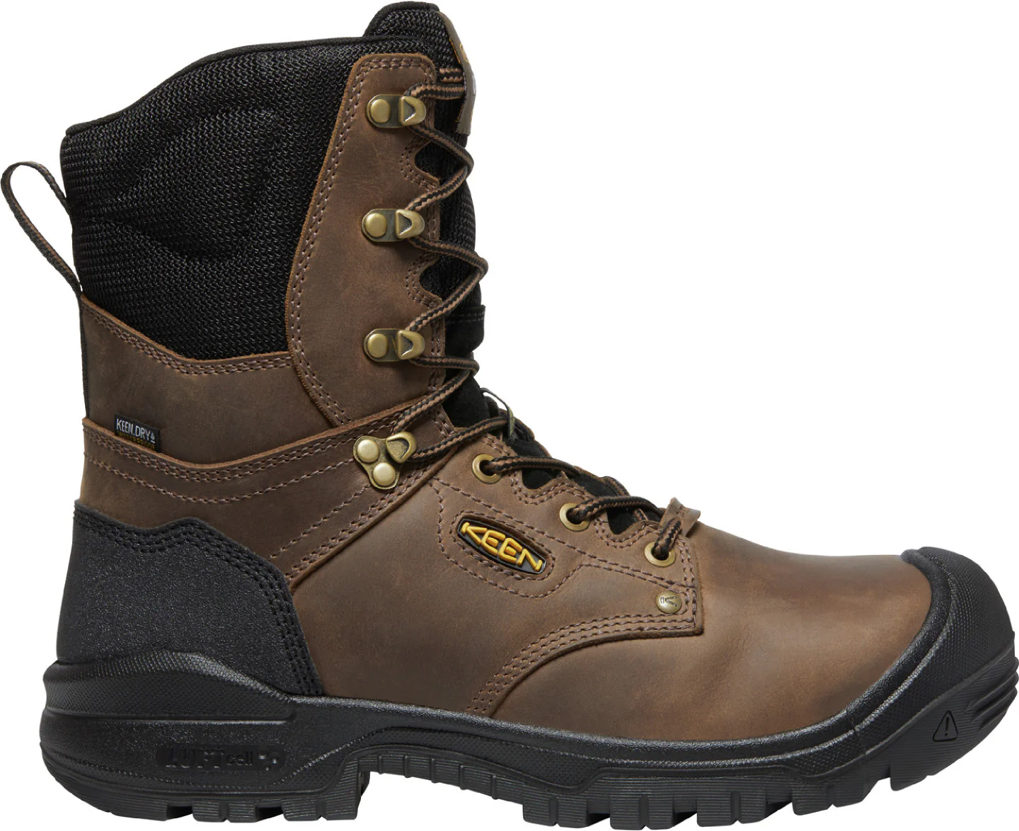 KEEN Utility Independence Men's 8-inch Carbon Fiber Toe 600G Insulated Waterproof Work Boot - Image 3