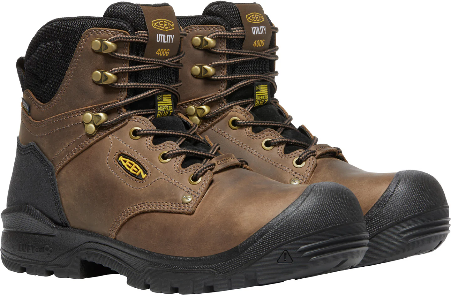 KEEN Utility Independence Men's Carbon Fiber Toe 400G Insulated Waterproof Work Boot - Image 5