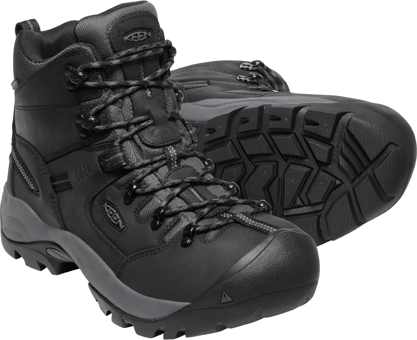 KEEN Utility® Pittsburgh Energy Men's Carbon Fiber Toe Electrical Hazard Waterproof Work Boot - Image 4