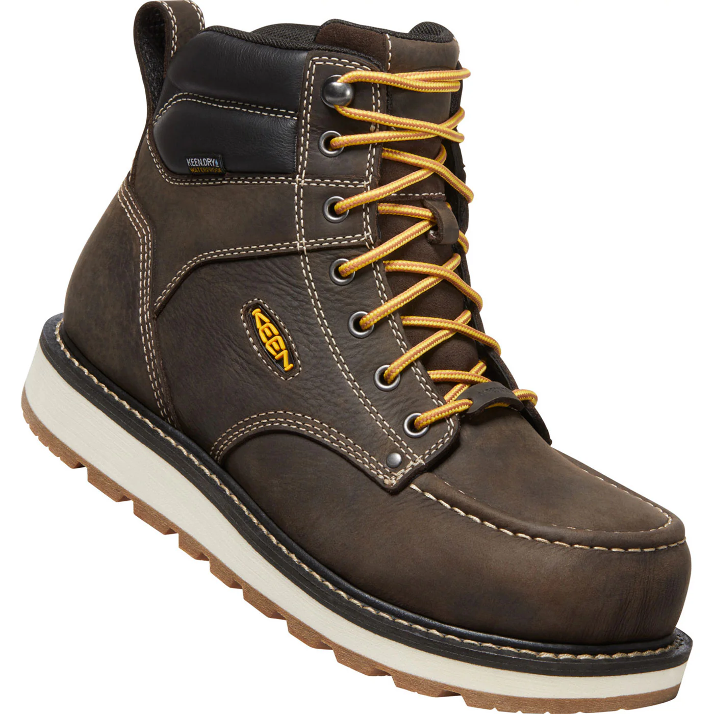 KEEN Utility® Cincinnati Men's Carbon Fiber Toe Electrical Hazard Waterproof Work Boot - Image 3