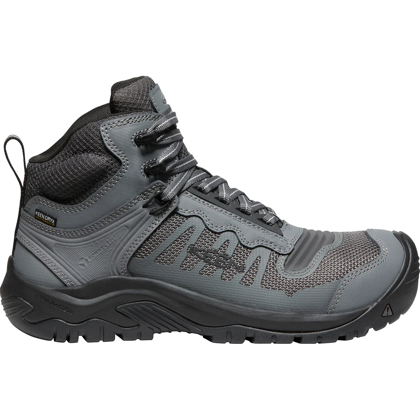 KEEN Utility Reno Mid Men's Carbon Fiber Toe Electrical Hazard Waterproof Hi-Top Athletic Work Boot - Image 3