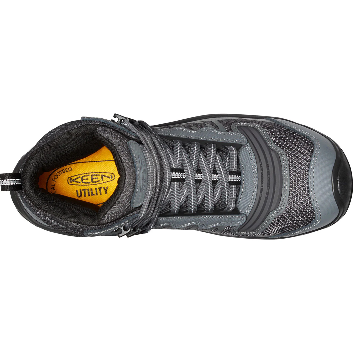 KEEN Utility Reno Mid Men's Carbon Fiber Toe Electrical Hazard Waterproof Hi-Top Athletic Work Boot - Image 6
