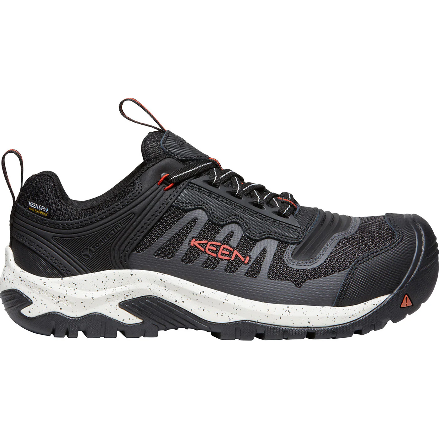 KEEN Utility Reno Men's Carbon Fiber Toe Electrical Hazard Waterproof Athletic Work Shoe - Image 3