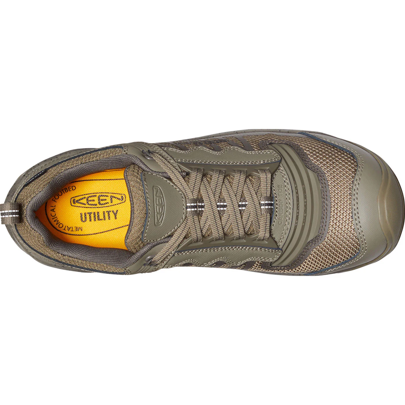 KEEN Utility Reno Men's Carbon Fiber Toe Electrical Hazard Waterproof Athletic Work Shoe - Image 6