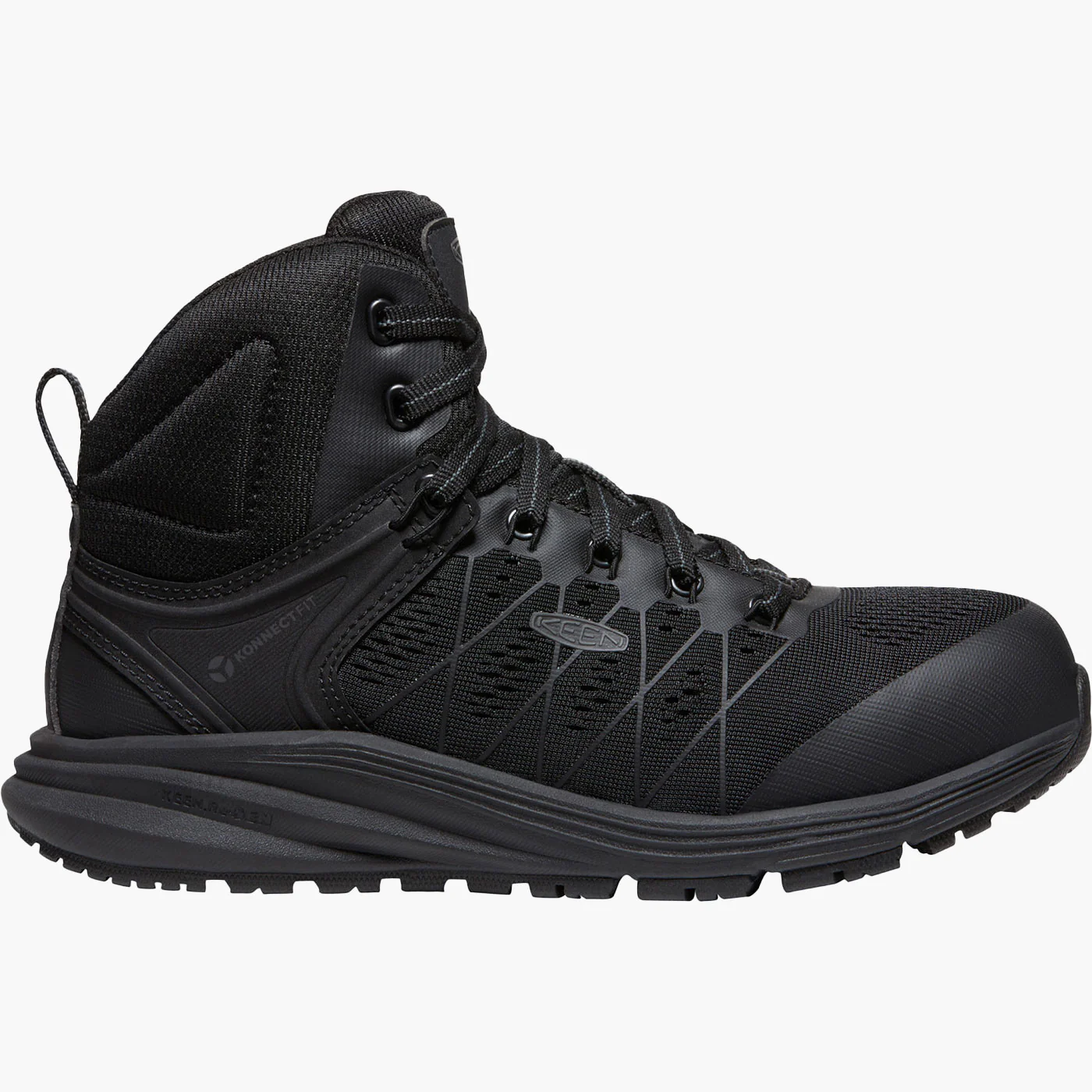 KEEN Utility® Vista Energy Mid Women's Internal Metatarsal Carbon Toe Electrical Hazard Athletic Work Boot - Image 2