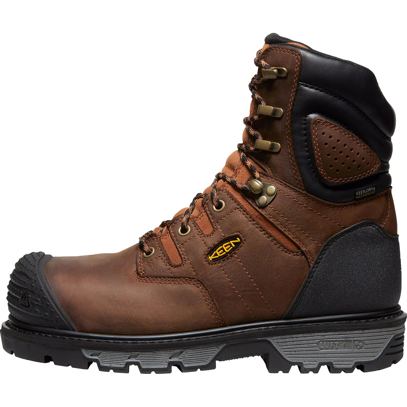 KEEN Utility® Camden Men's 8-inch Carbon-Fiber Toe 600G Insulated Waterproof Work Boot - Image 5