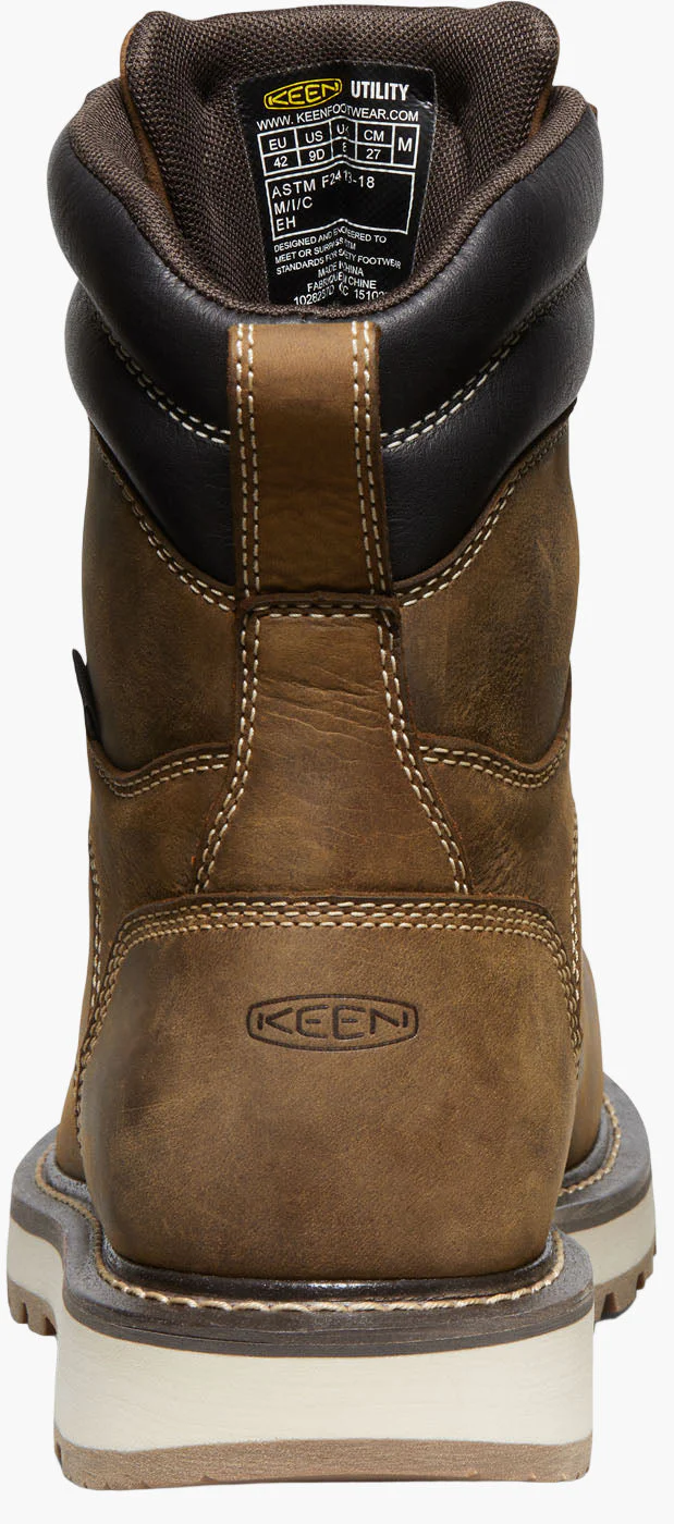 KEEN Utility® Cincinnati 90 Men's 8-inch Carbon Fiber Toe Electrical Hazard Waterproof Work Boot - Image 8