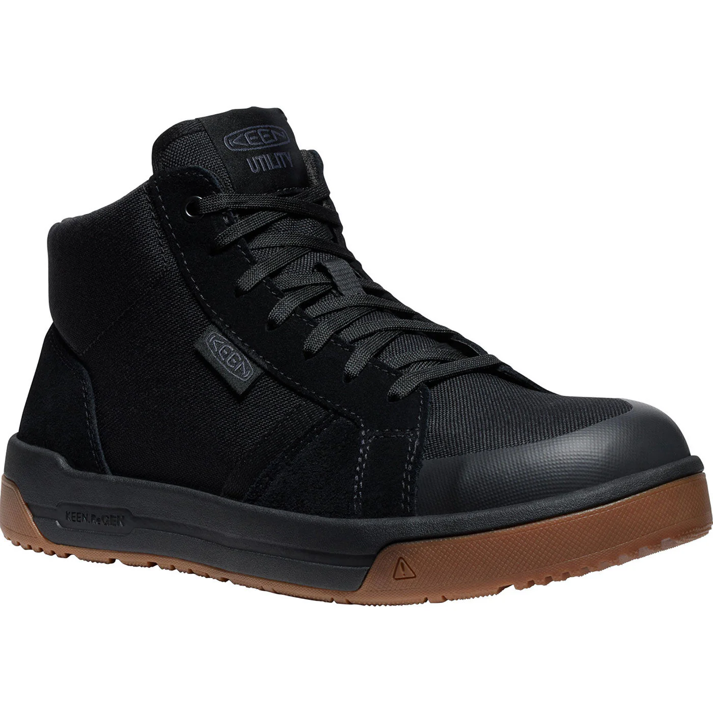 KEEN Utility Kenton Mid Men's Carbon Fiber Toe Electrical Hazard Athletic Work Shoe