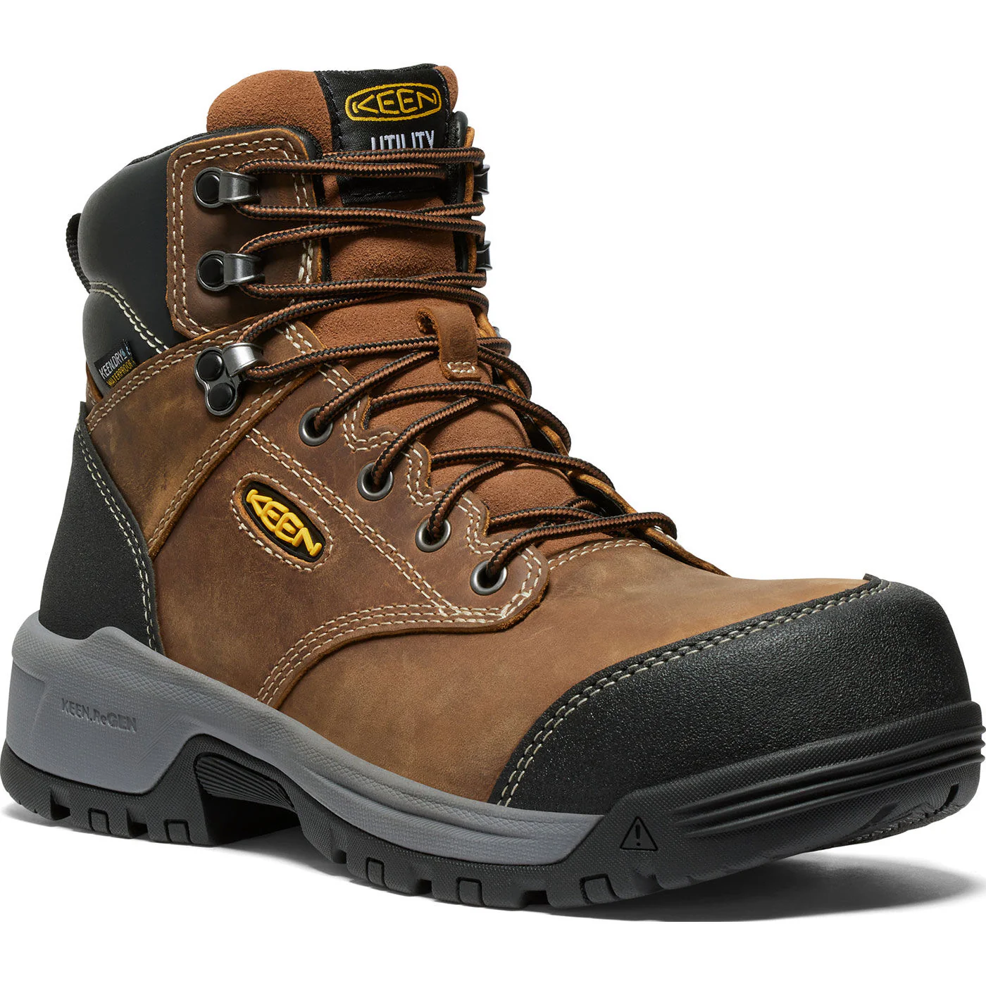 KEEN Utility® Evanston Men's Carbon Fiber Toe Electrical Hazard Waterproof Work Boot