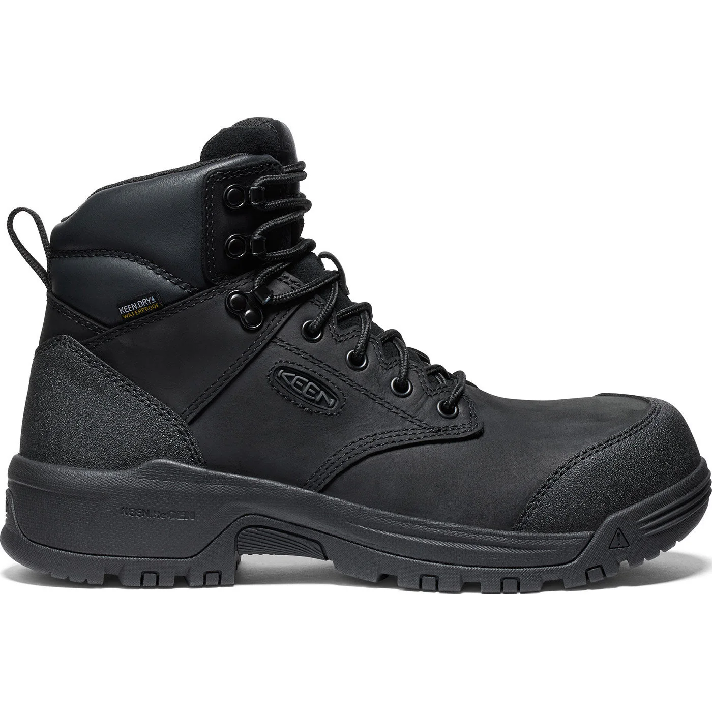 KEEN Utility® Evanston Men's Carbon Fiber Toe Electrical Hazard Waterproof Work Boot - Image 3