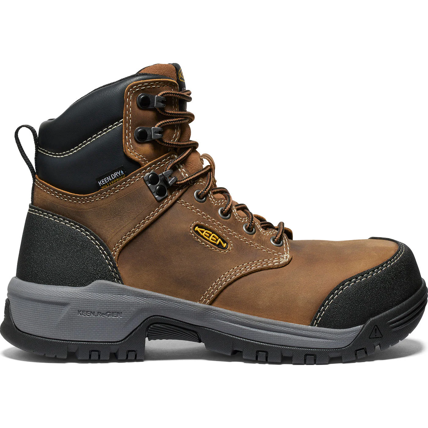 KEEN Utility® Evanston Women's Carbon Fiber Toe Electrical Hazard Waterproof Work Boot - Image 3