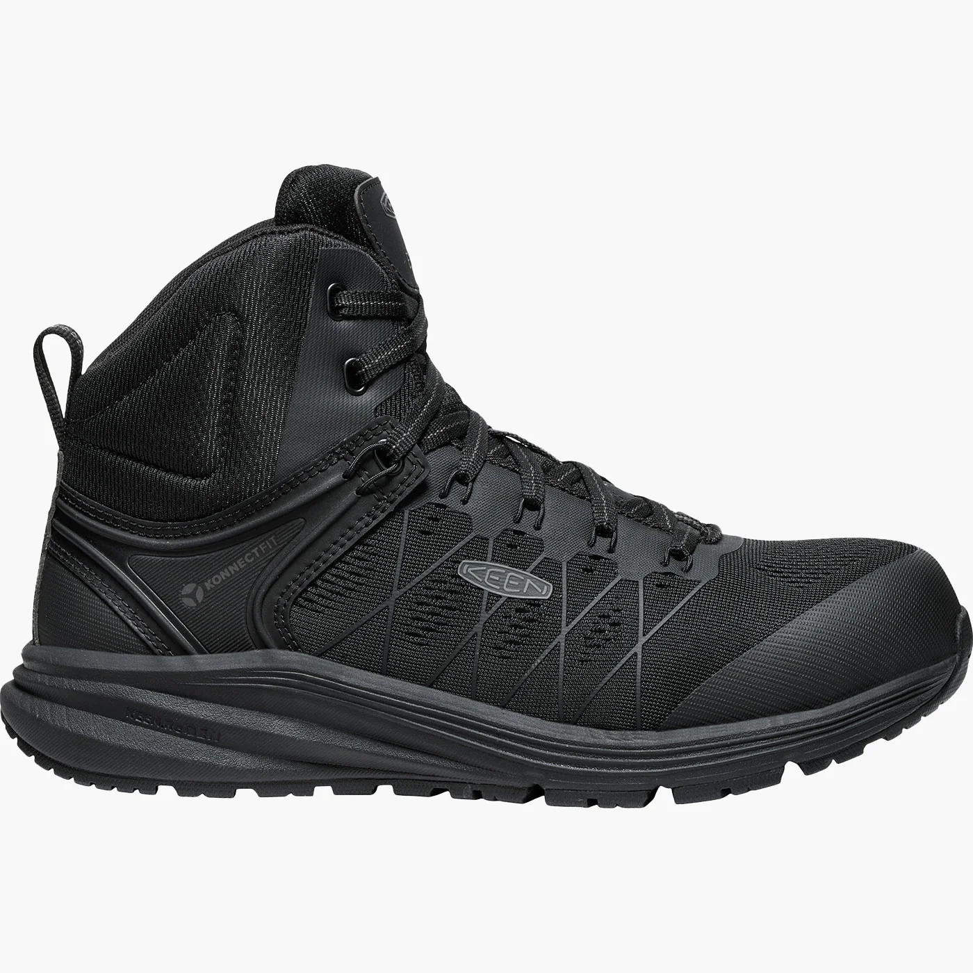 KEEN Utility® Vista Energy Mid Men's Carbon Fiber Toe Static-Dissipative Hi-Top Athletic Work Shoe - Image 2