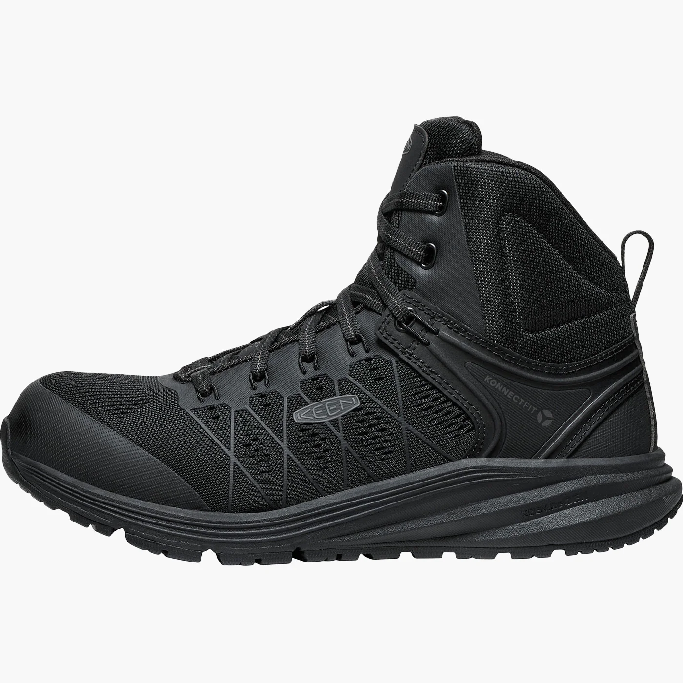 KEEN Utility® Vista Energy Mid Men's Carbon Fiber Toe Static-Dissipative Hi-Top Athletic Work Shoe - Image 3