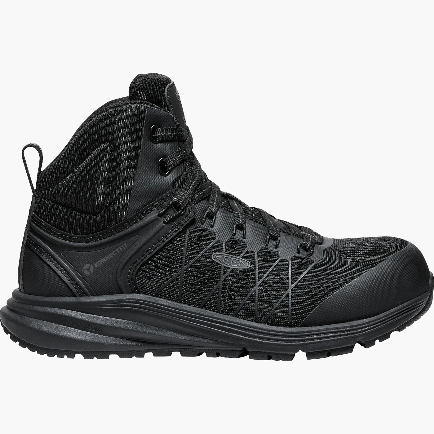 KEEN Utility® Vista Energy Mid Women's Carbon Fiber Toe Static-Dissipative Hi-Top Athletic Work Shoe - Image 2