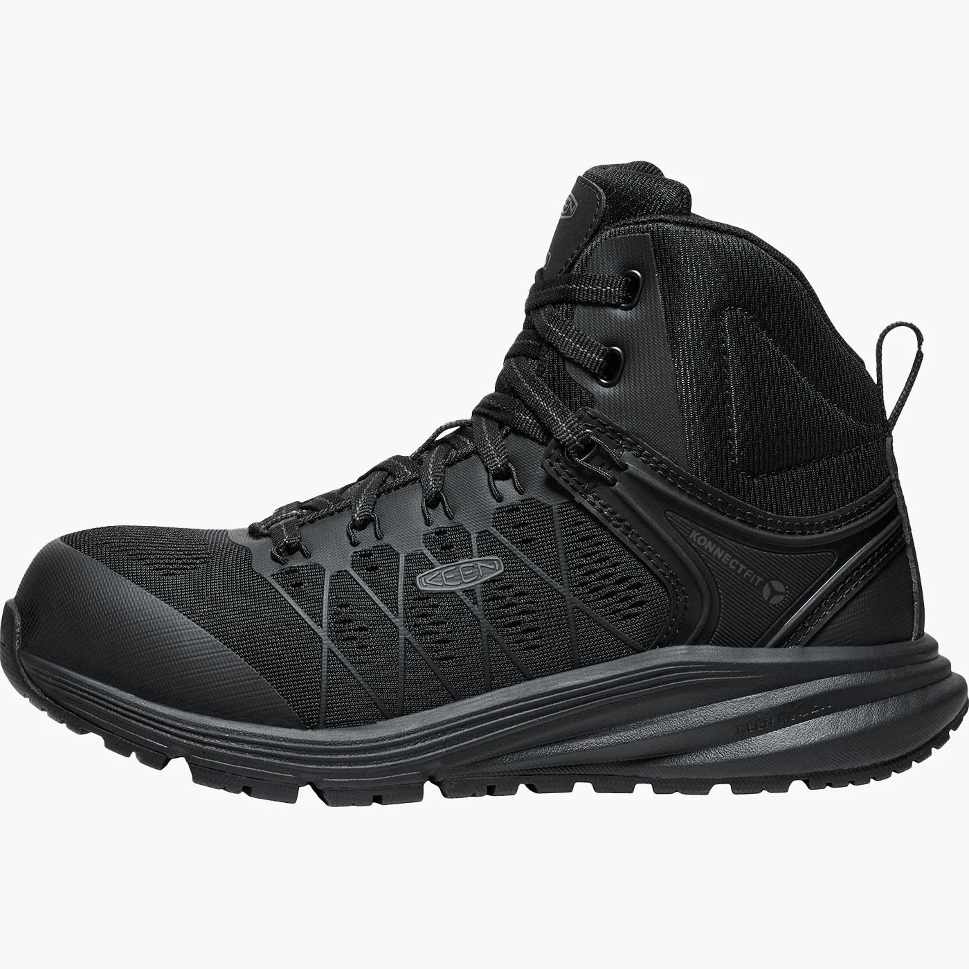 KEEN Utility® Vista Energy Mid Women's Carbon Fiber Toe Static-Dissipative Hi-Top Athletic Work Shoe - Image 3