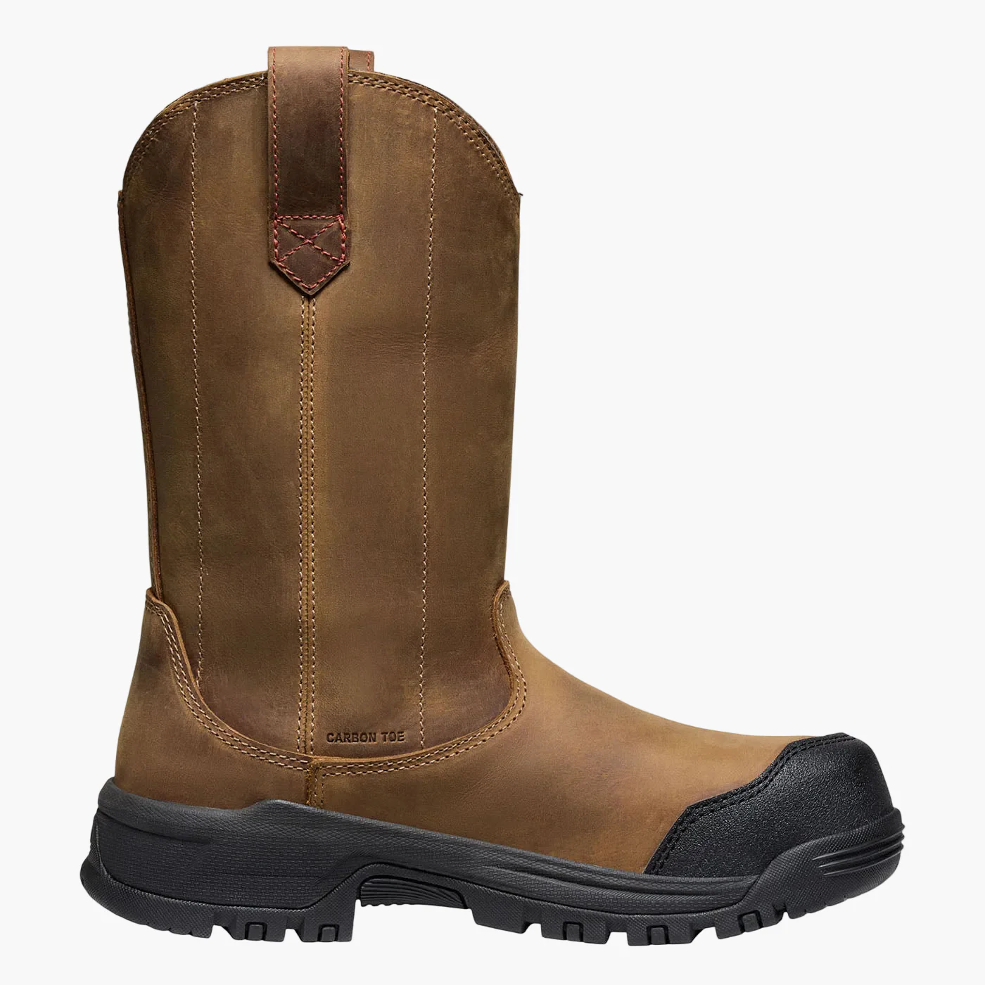 KEEN Utility® Evanston Women's 10-inch Carbon Fiber Toe Electrical Hazard Waterproof Pull-On Work Boot - Image 2