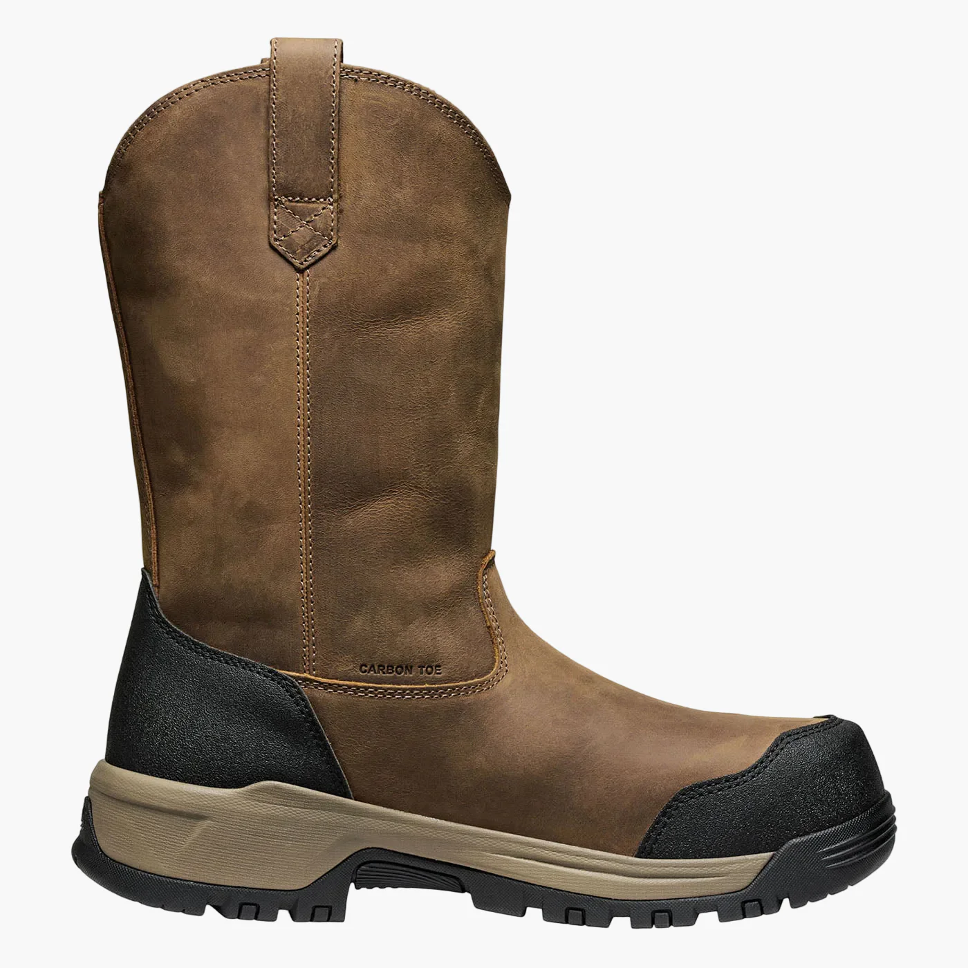 KEEN Utility® Evanston Men's 10-inch Carbon Fiber Toe Electrical Hazard Waterproof Pull-On Work Boot - Image 2