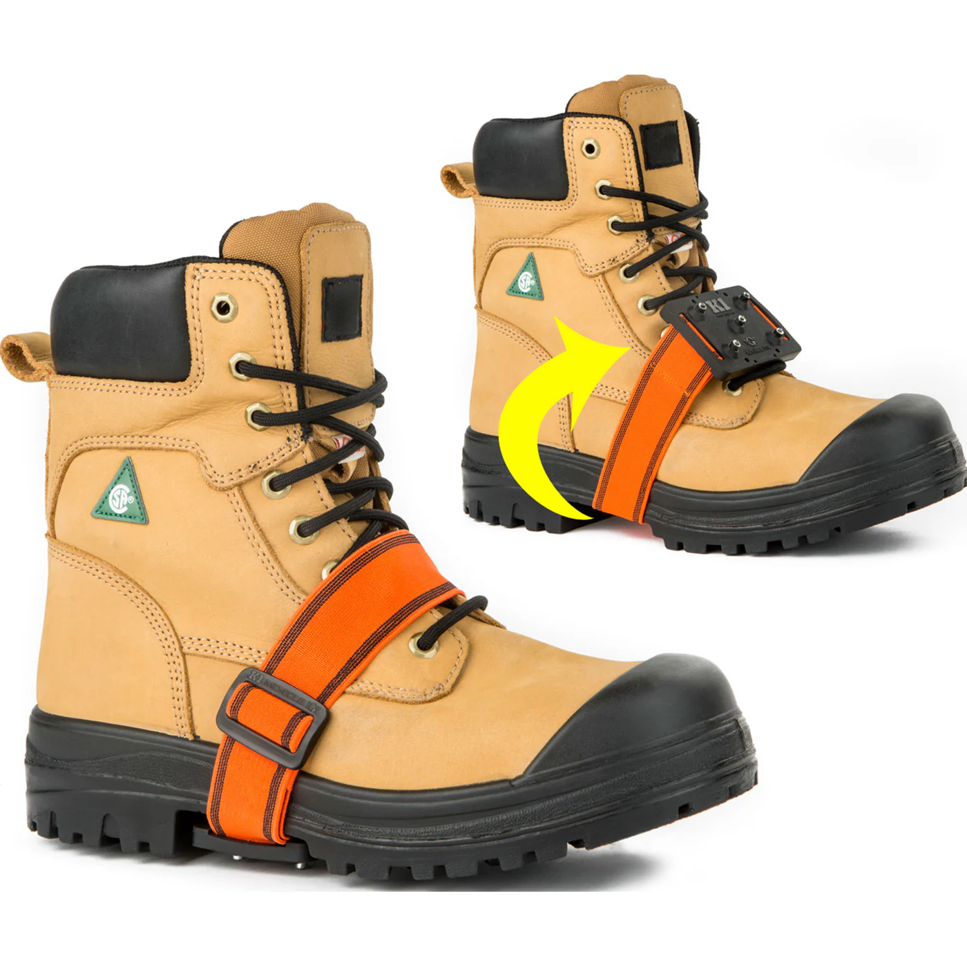 K1 Series Original Mid-Sole Unisex Adjustable Ice Cleats - Image 3