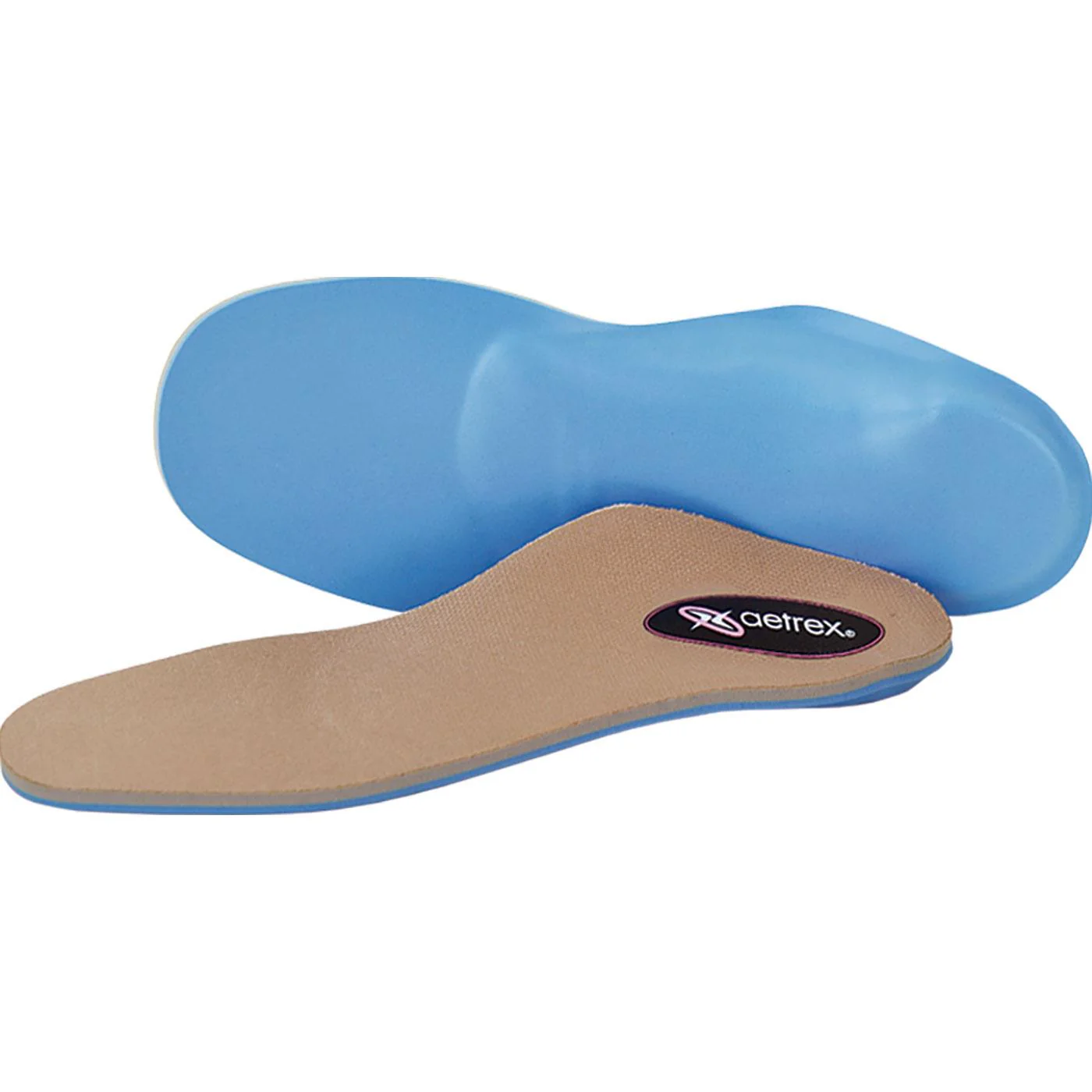 Aetrex Women's Memory Foam Flat/Low Posted Arch Orthotic for Work Boots - Image 2