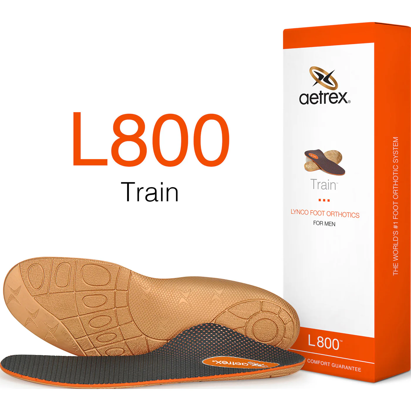 Aetrex Train Men's Medium/High Arch Orthotic