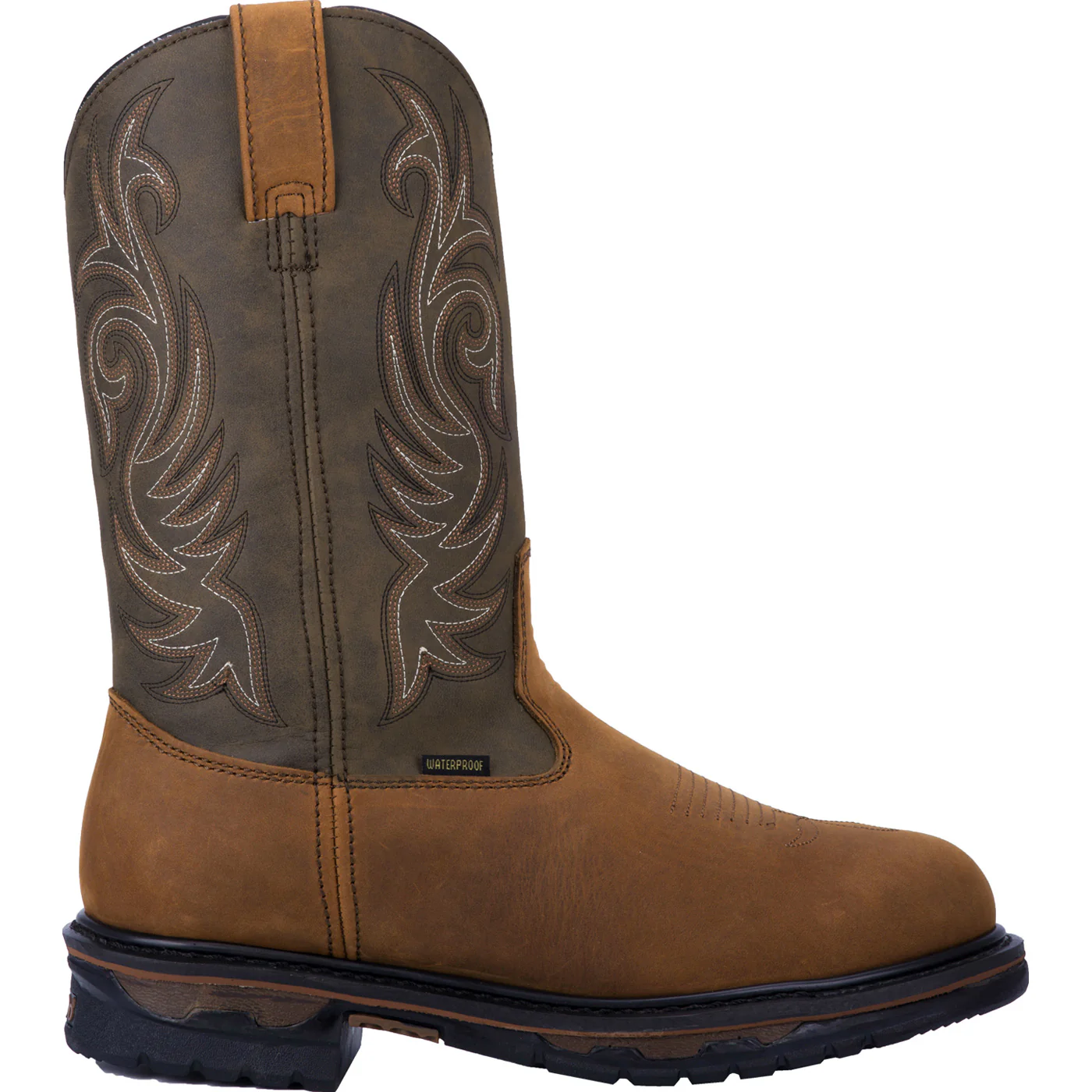 Laredo Hammer Men's Steel Toe Electrical Hazard Waterproof Western Pull-on Work Boot - Image 3