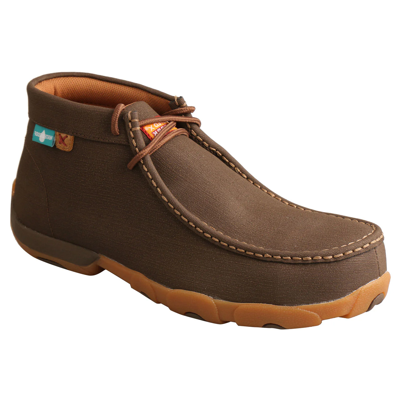 Twisted X Work Driving Moc Men's Nano Toe Electrical Hazard Waterproof Chukka Work Shoe