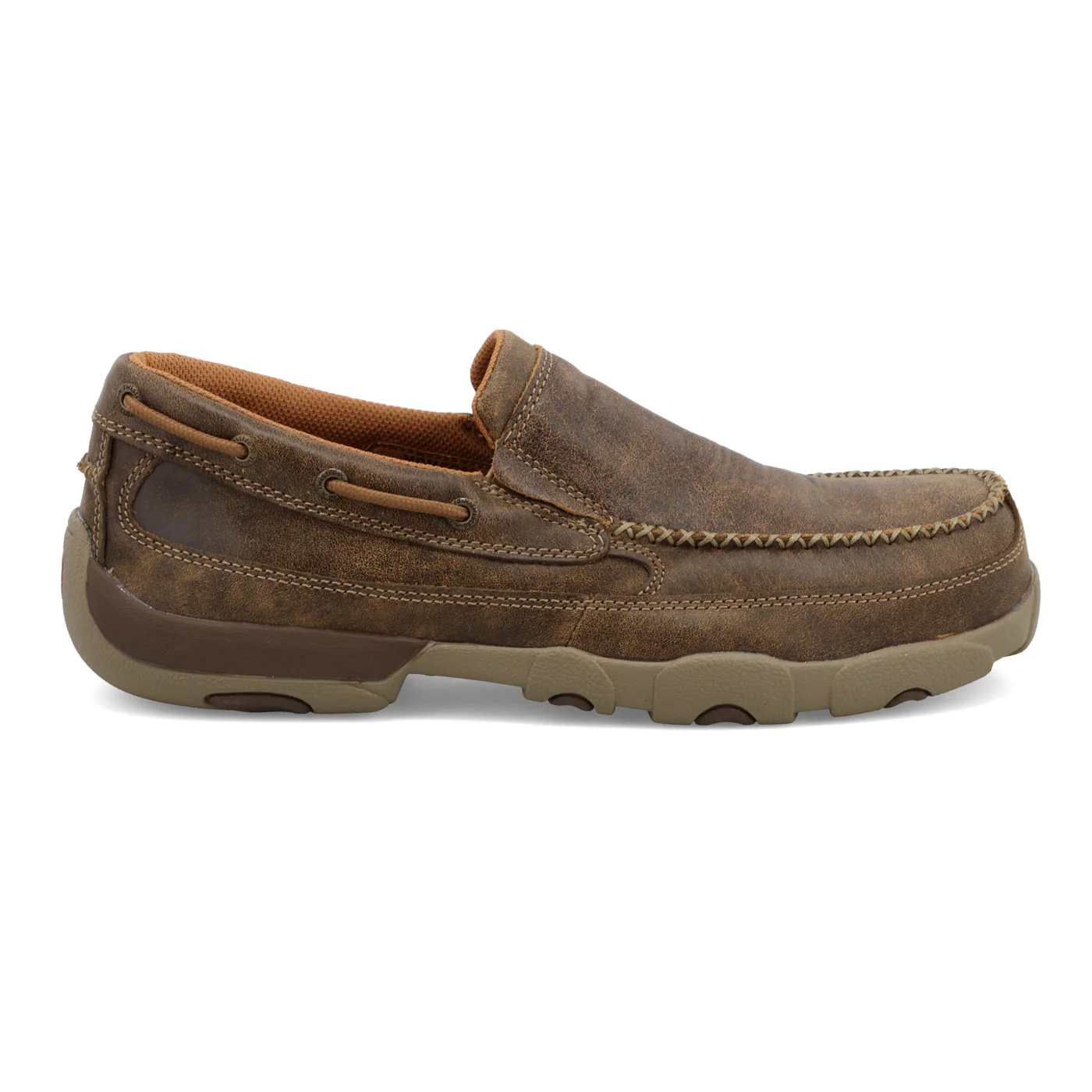 Twisted X Work Driving Moc Men's Composite Toe Electrical Hazard Slip-On Work Shoe - Image 3
