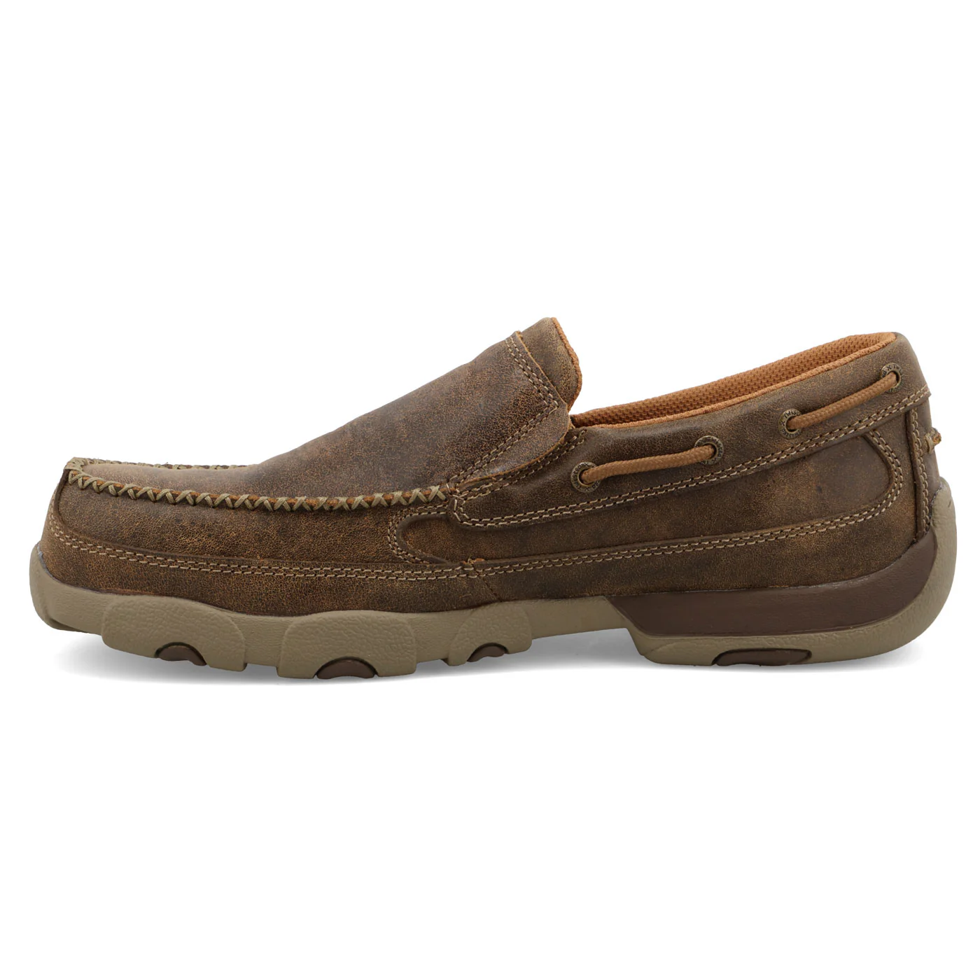 Twisted X Work Driving Moc Men's Composite Toe Electrical Hazard Slip-On Work Shoe - Image 6