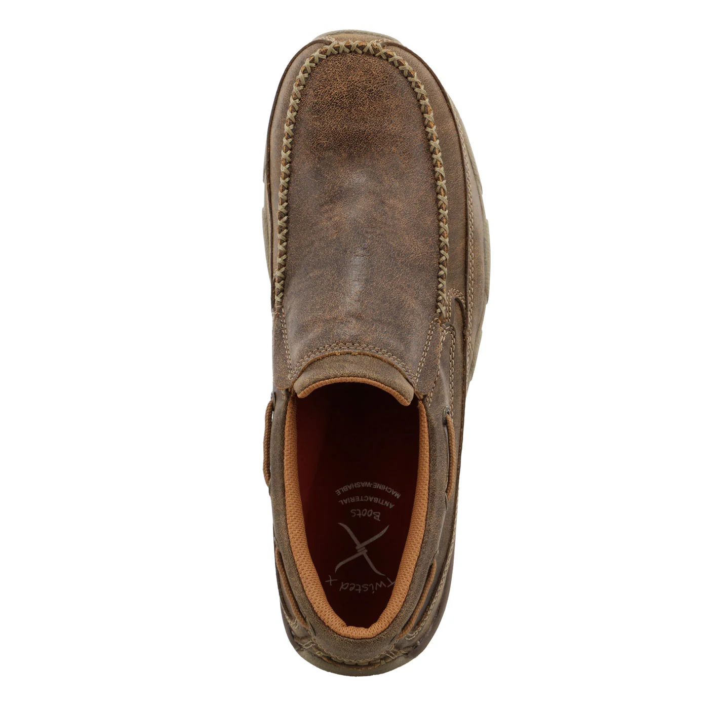 Twisted X Work Driving Moc Men's Composite Toe Electrical Hazard Slip-On Work Shoe - Image 7