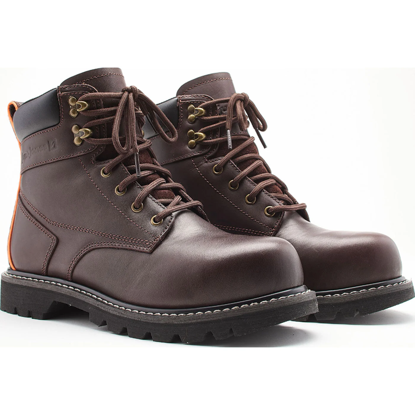 Juno Jones Classic Men's 6-inch Composite Toe Puncture-Resisting Waterproof Leather Work Boot - Image 4