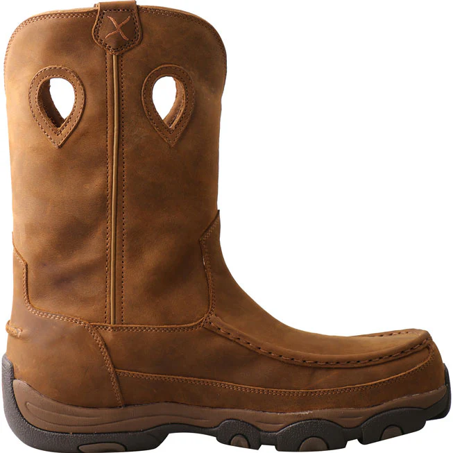 Twisted X Men's 11-inch Composite Toe Electrical Hazard Waterproof Leather Pull-on Work Boot - Image 3