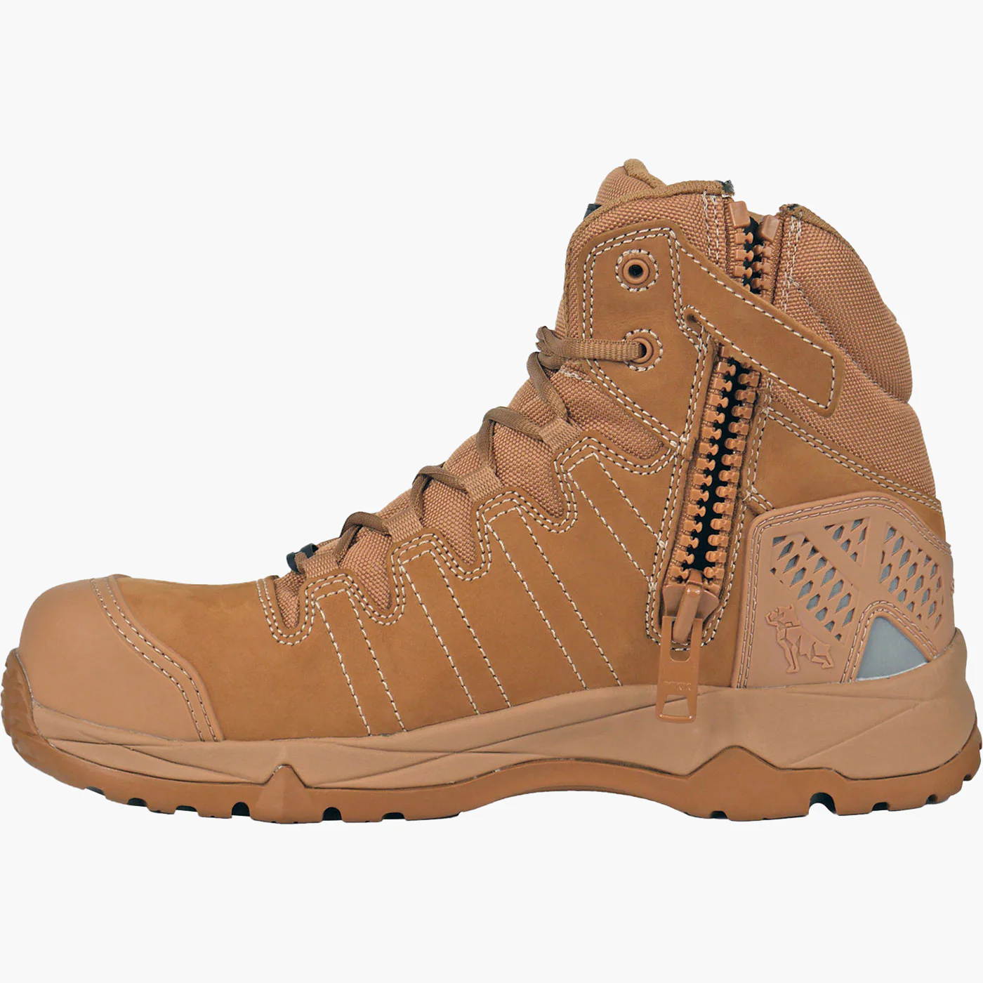 Mack Octane Unisex 6-inch Composite Toe Electrical Hazard Zipper Work Boot - Image 3