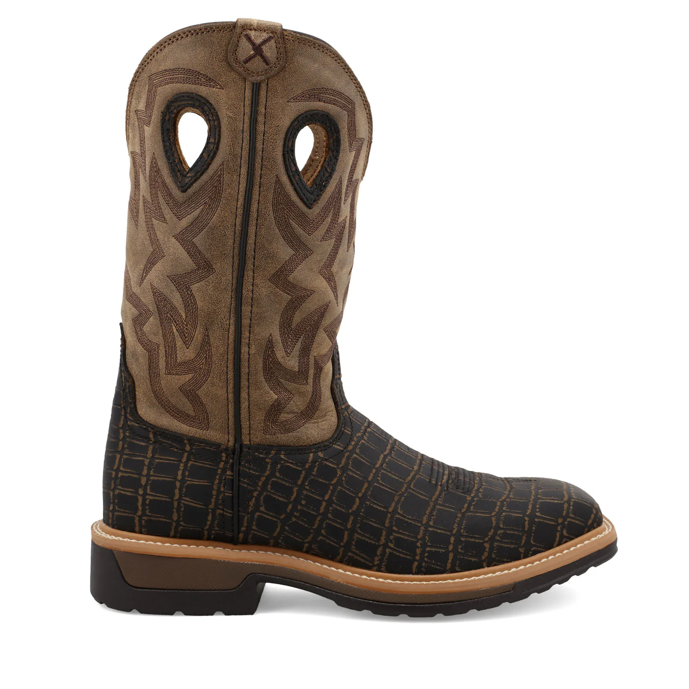 Twisted X Men's 12-Inch Alloy Toe Electrical Hazard Western Work Boot - Image 3