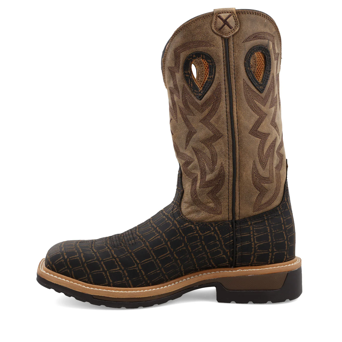 Twisted X Men's 12-Inch Alloy Toe Electrical Hazard Western Work Boot - Image 6