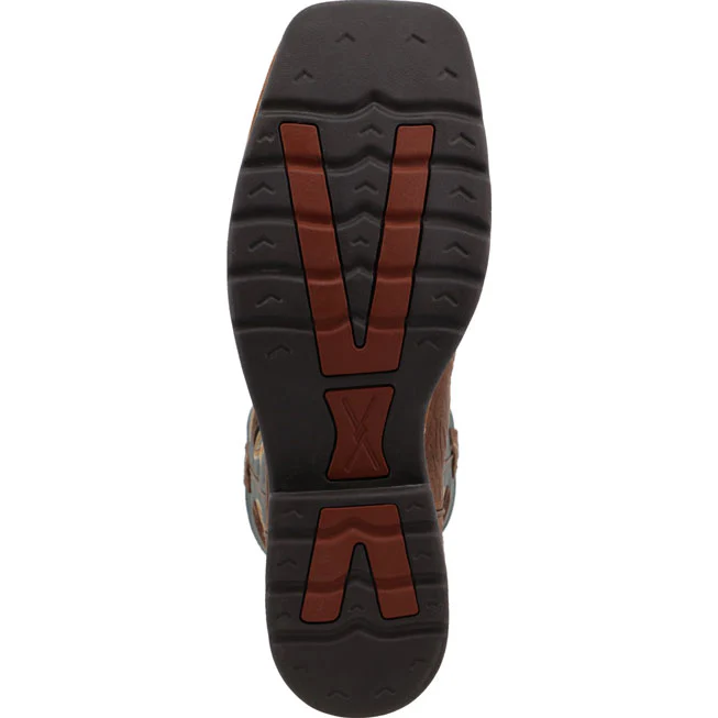 Twisted X Lite Men's 12-Inch Alloy Toe Electrical Hazard Waterproof Western Work Boot - Image 2