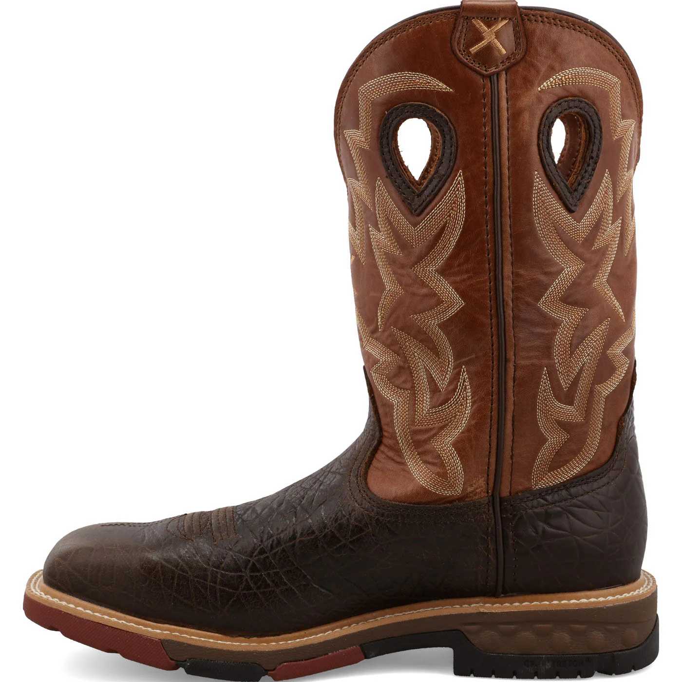 Twisted X Men's 12-Inch Alloy Toe Electrical Hazard Waterproof Western Work Boot - Image 6